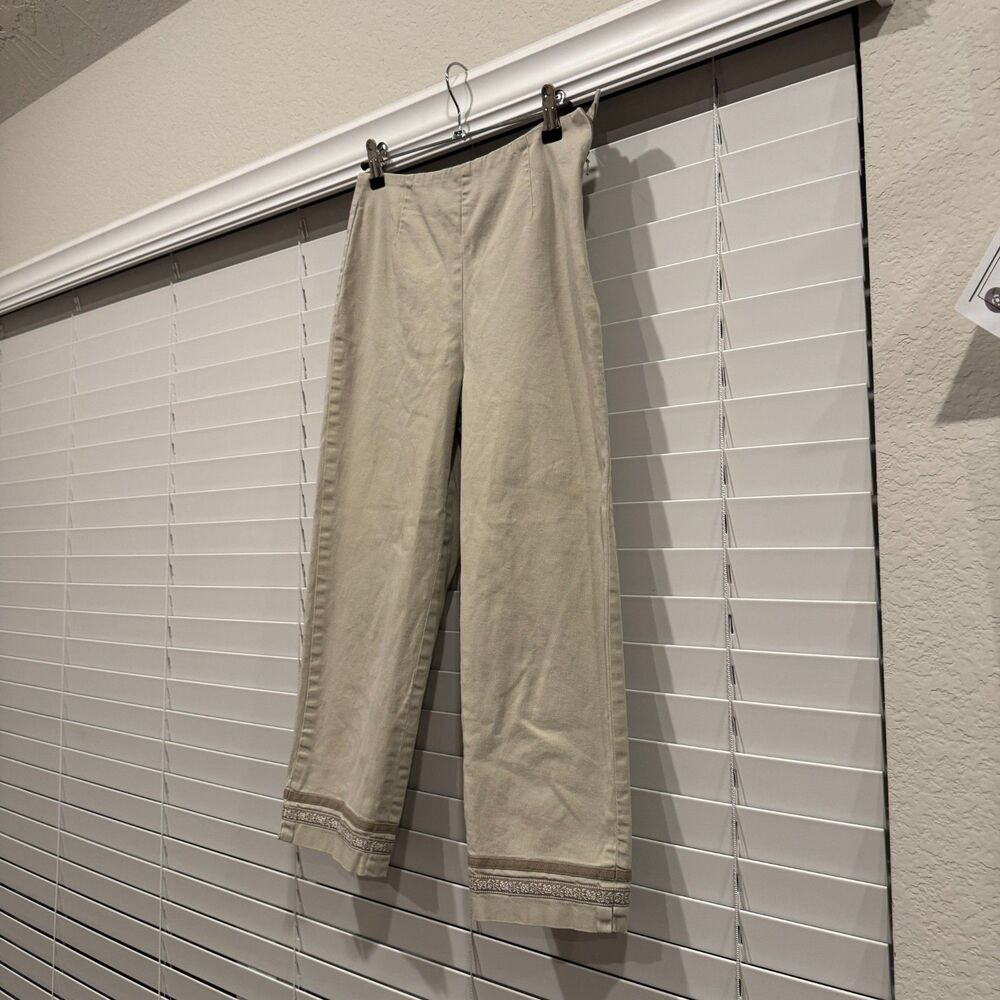Vintage Talbots kaki capri pants - stretch